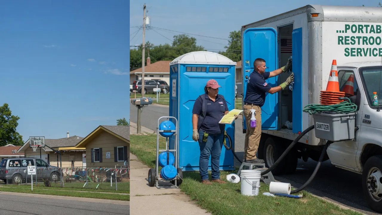 Portable Toilet Rental in French Village, MO near me